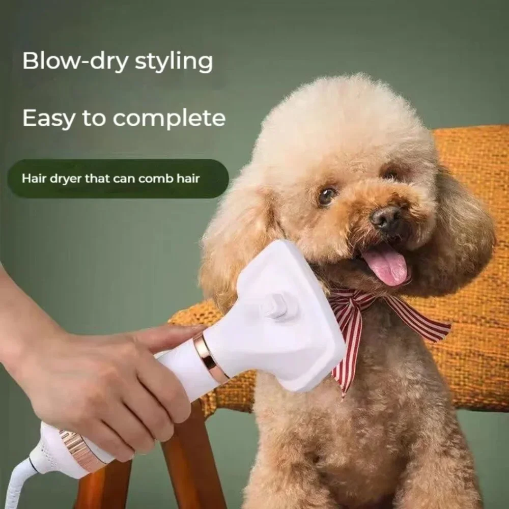 3 in1 quiet per dryer and brush for your dog's or cat's hair
